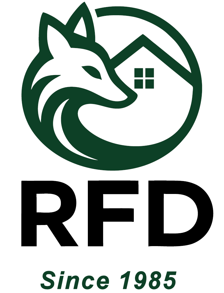 Robby Fox logo and Since 1985 below it